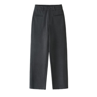 宾利酷堡女裤女简约直筒哈伦裤女秋季2025新款宽松显瘦休闲裤高腰