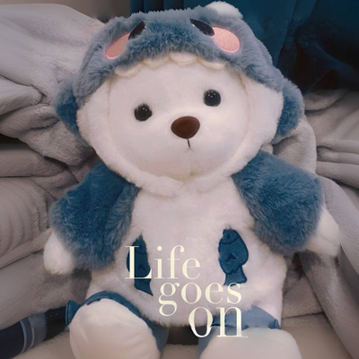 网红丽娜小熊毛绒玩具生日礼物