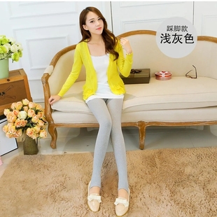 踩脚打底裤 女打底裤 全棉肤色踩脚裤 有加长薄款 纯棉大码 春秋款