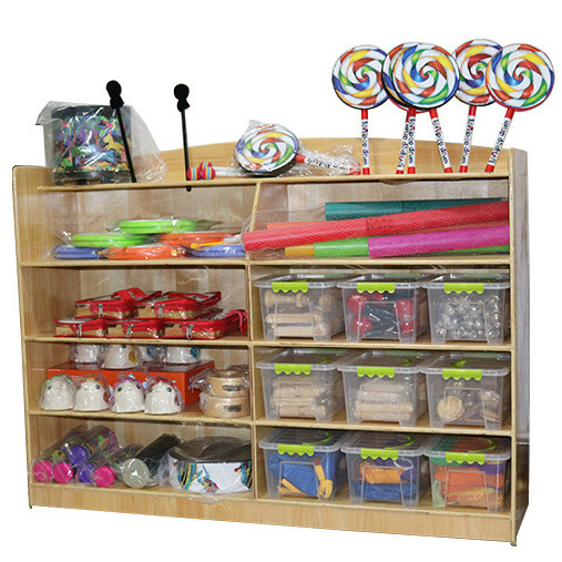 优质乐器套装155件律动组合含收纳柜 早教儿童专业奥尔夫打击乐器