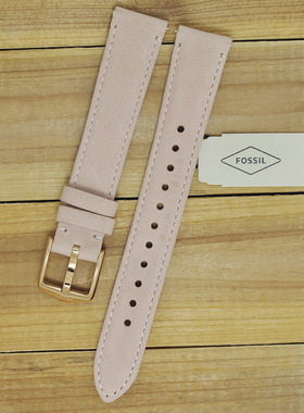 FOSSIL表带16mm真皮小牛皮软ES4052es3517es3516es4092es3951女