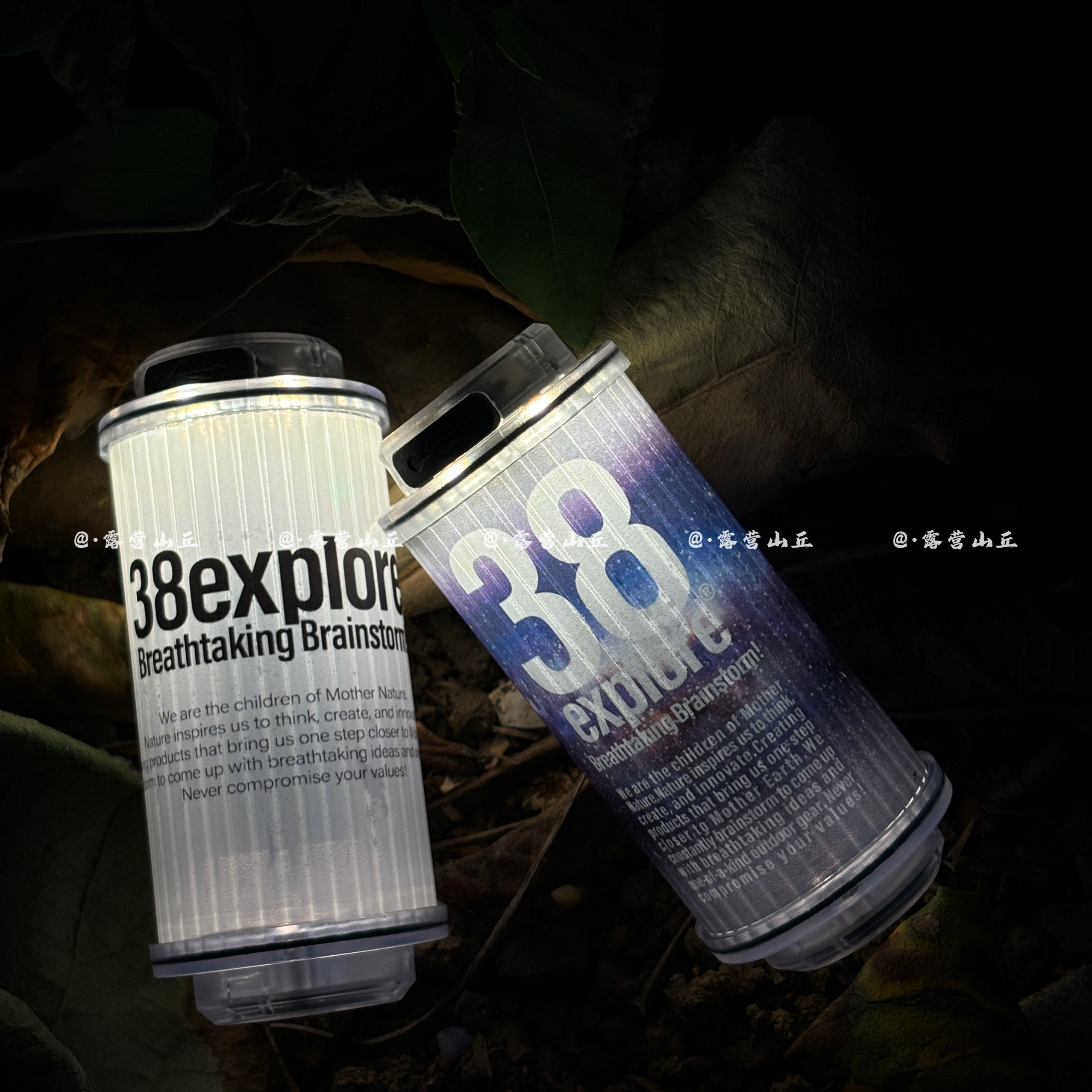 38灯贴纸！日本38explore灯贴纸，户外露营贴纸，新配色