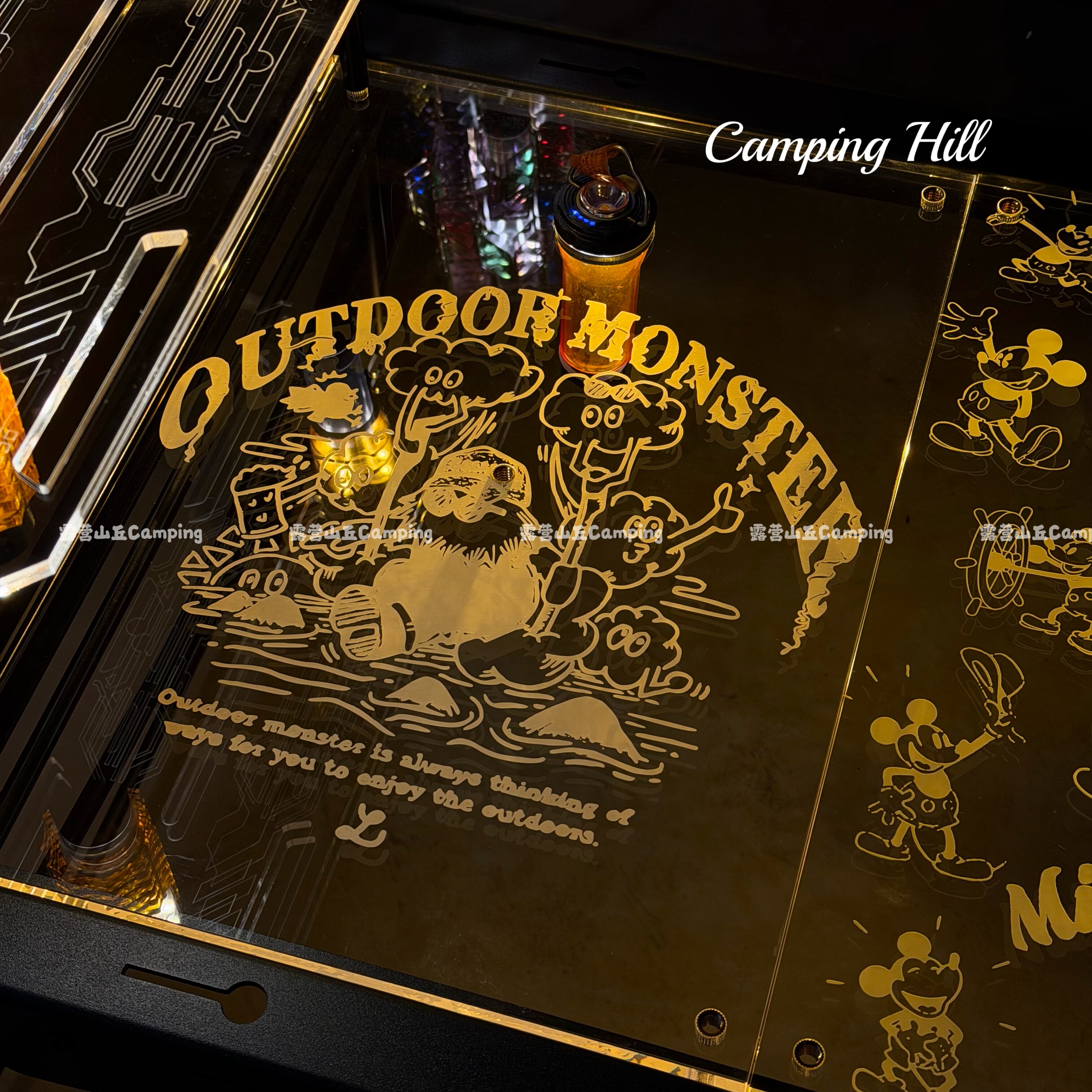 户外露营igt发光单元板GZ灯架透明亚克力38灯架户外桌便携轻量化,户外/登山/野营/旅行用品,露营灯罩/露营灯配件,淘宝优惠券,粉丝福利购,淘宝优惠卷