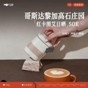 FISHER啡舍SOE意式 F2哥斯达黎加高石庄园红卡图艾日晒227g 咖啡豆