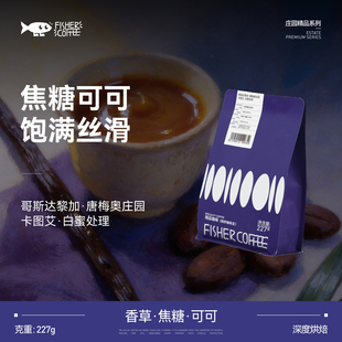 FISHER啡舍 227g 哥斯达黎加唐梅奥庄园卡图艾白蜜处理手冲咖啡豆