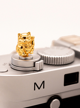 TTONY徕卡leica徕卡m10rp240富士pro3Xx100v热靴盖纯银快门按钮