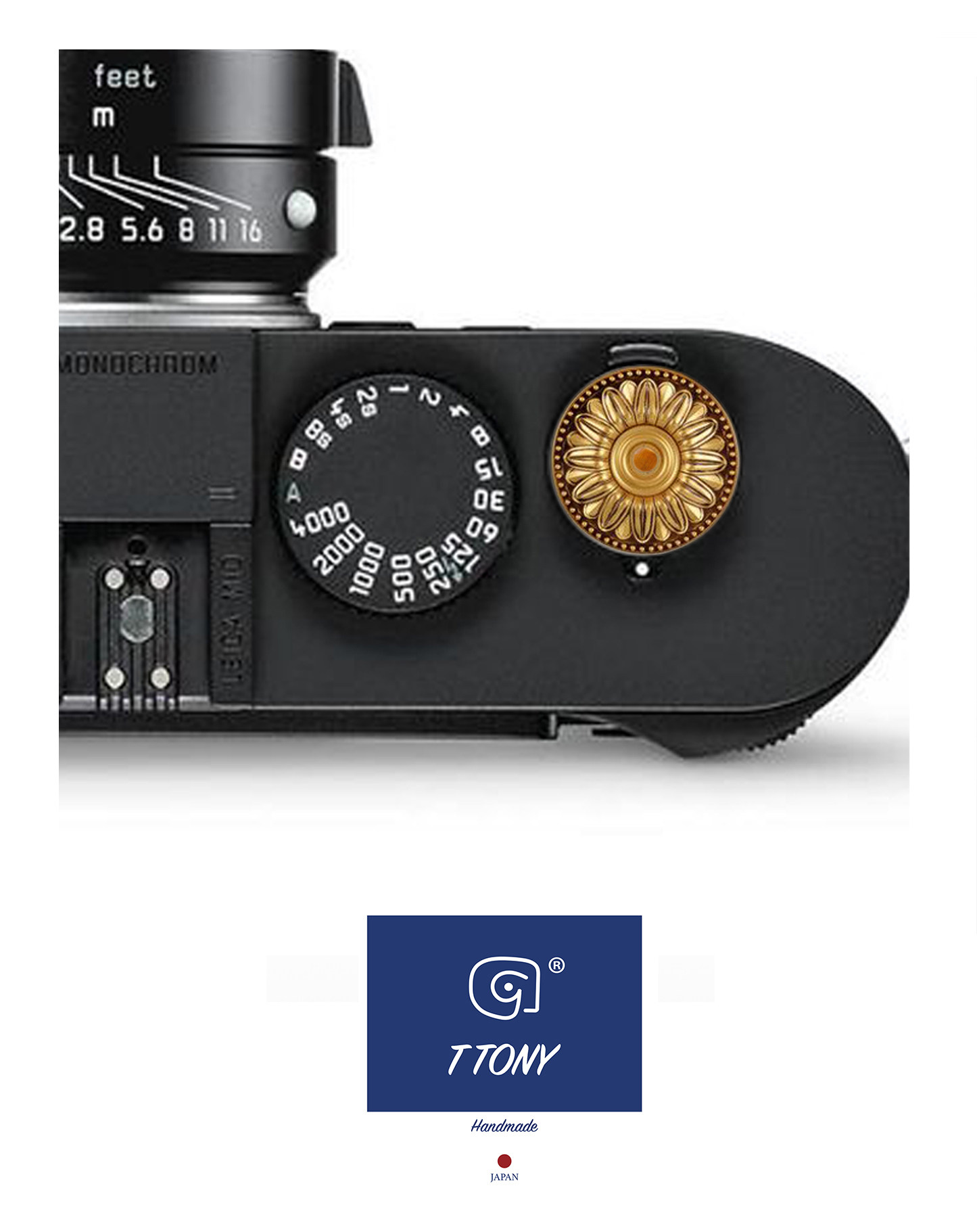 ttony徕卡leicam11快门按钮定制