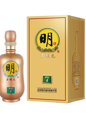 安徽特产老明光酒 明7 42度450ML浓香型白酒（整箱四瓶）正品保证