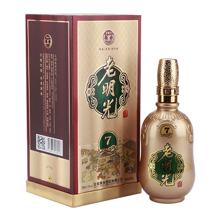 老明光酒绵柔七年40度 450ML 单瓶企业授权 正品保证  整箱4瓶
