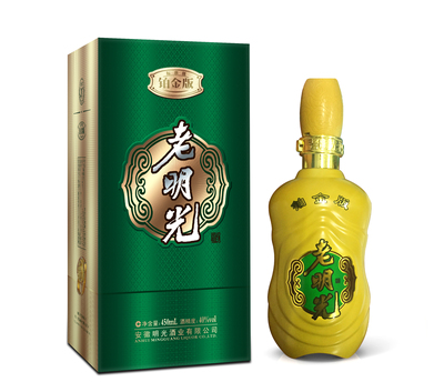 安徽特产老明光酒  绵柔铂金版标准级 40度450ML 单瓶