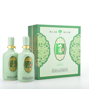【中秋促销】明光明绿御酒3A 明绿香 46度 500ml*2 礼盒装 厂家授