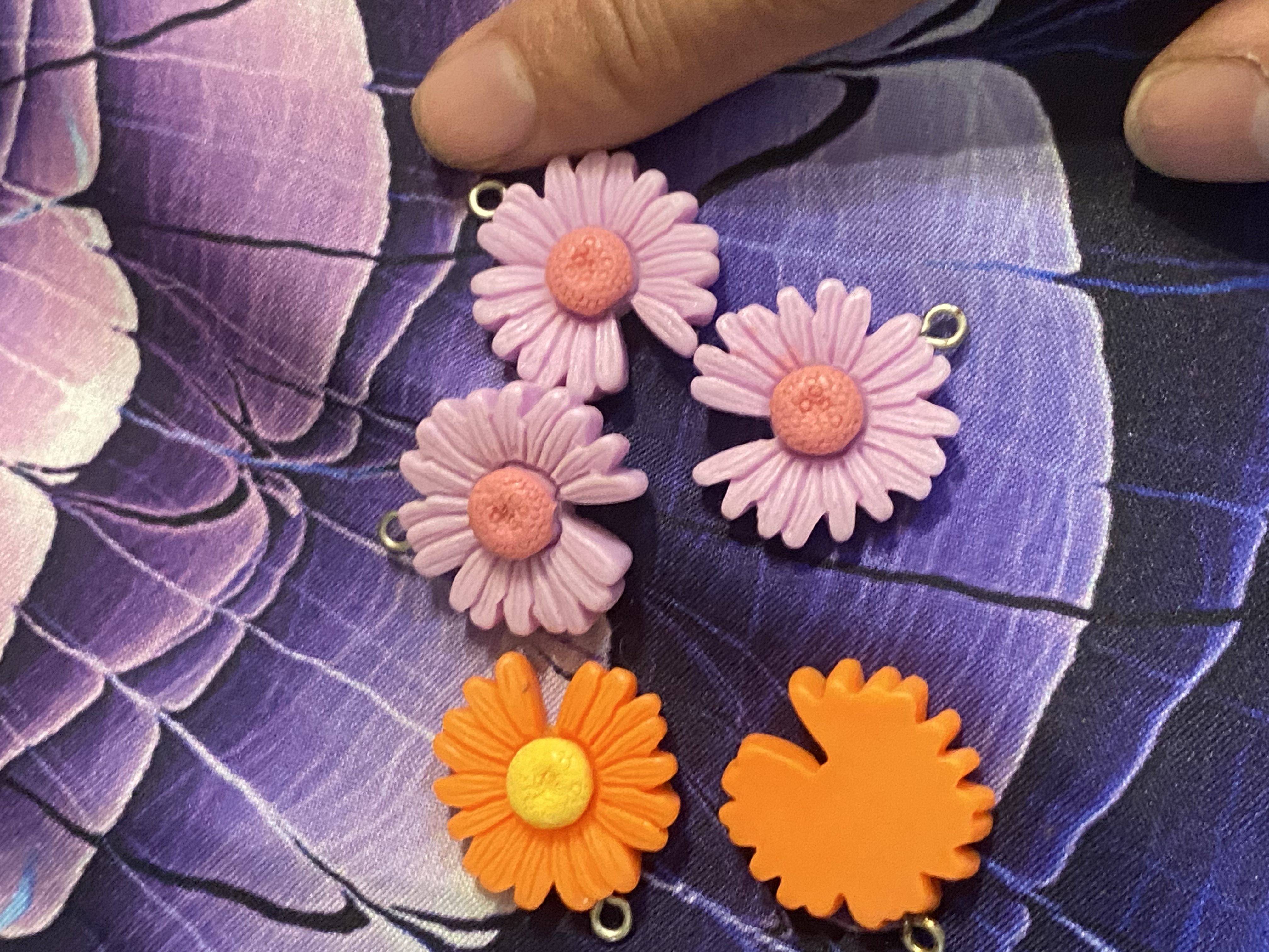 GD同款小雏菊彩色挂件衣服儿童
