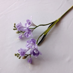 PU玉簪花仿真花小仓兰仿真花 手感过胶假花 装饰花酒店软装陈设摆