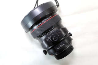 特价佳能TS-E 17mm f4 L超广定焦移轴镜头全幅红圈专业广角实物图