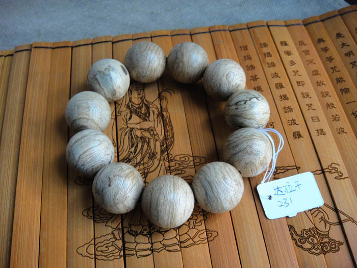 印尼沉香佛珠持珠231号大料22mm 印尼达拉干沉香手链香韵手串