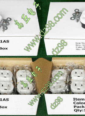 原装出口品 美标 125V 15A 白色 电源 UPS 插座 SERE01