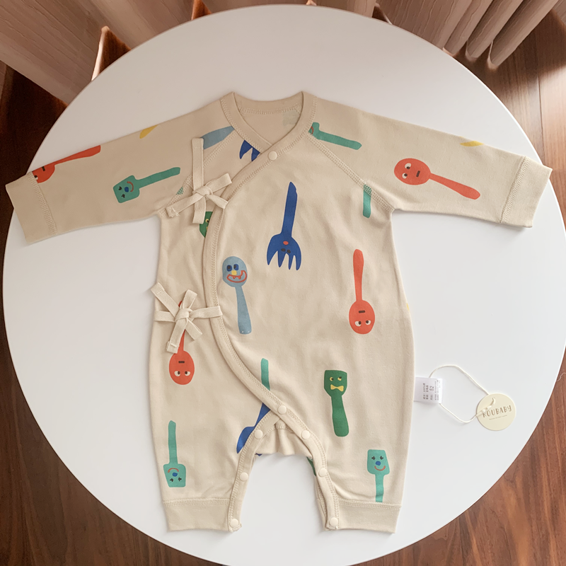 Roubaby新生婴儿纯棉春秋男女宝宝和尚连体哈衣爬服内衣待产囤货,童装/婴儿装/亲子装,连身衣/爬服/哈衣,淘宝优惠券,粉丝福利购,淘宝优惠卷