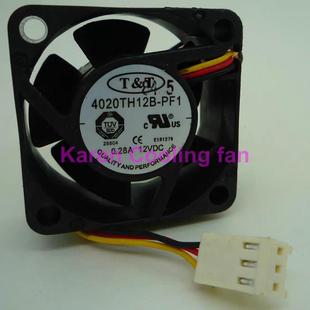 0.28A 4020TH12B 12V 4020 4cm散热风扇hzdo PF1原装