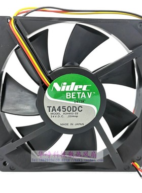 A34602-33全新原装Nidec 12025 24V 0.20A 变频器 双滚珠散热风扇