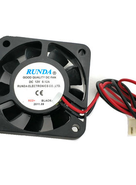 RUNDA全新4CM 5v 12v 24v 4010南桥录像机硬盘充电器散热风扇HZDO