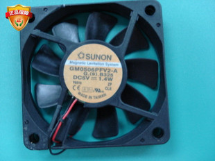 6010 DC5V 原装 6cm 建准GM0506PFV2 1.4W 静音散热风扇 SUNON