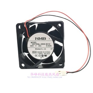 B20 B30散热风扇NMB 6025 2410NL 0.03A B10 35V 2线 09W