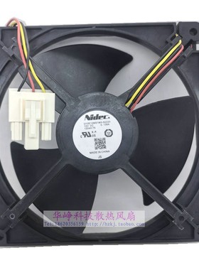U12E12MS1M3-52Z20冰箱散热风扇nidec 12V 0.136A 3线4线两种