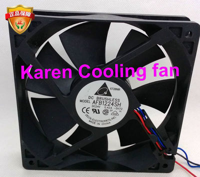 Delta/台达12025 24V AFB1224HH AFB1224L M AFB1224VH 12cm风扇