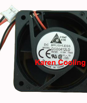 原装Delta/台达 DSB0412LD 4020 DC12V 0.1A 4cm静音散热风扇