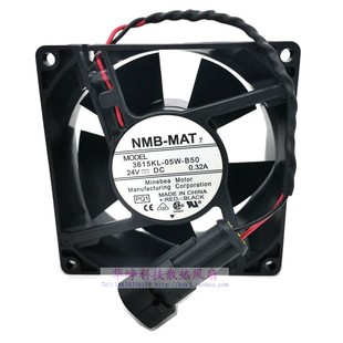 B40原装 0.32A散热风扇 B50 24V 9238 NMB B80 B70 B60 05W 3615KL