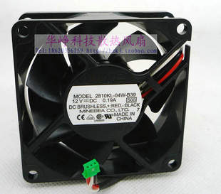 DC12V 0.19A 2810KL 全新原装 B39 7025 04W 投影仪风扇 NMB