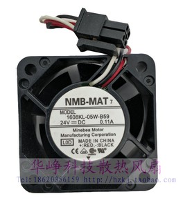 24V 0.11A L0D NMB 散热风扇 B59 4020 05W 全新原装 1608KL