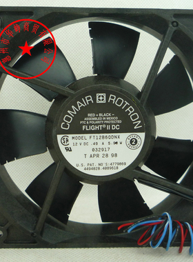 12CM 12厘米FT12B6QDNX 12025 12V 0.49A 散热风扇HZDO