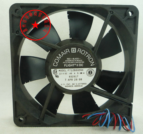 12CM 12厘米FT12B6QDNX 12025 12V 0.49A 散热风扇HZDO