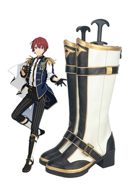 偶像梦幻祭 朱樱司cos鞋子动漫游戏定制cosplay靴子来图定做