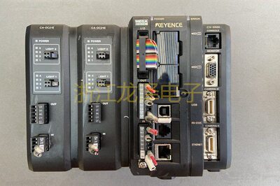 议价 基恩士KEYENCE CV-5500 CA-DC21E 视觉电源 双个电源9新