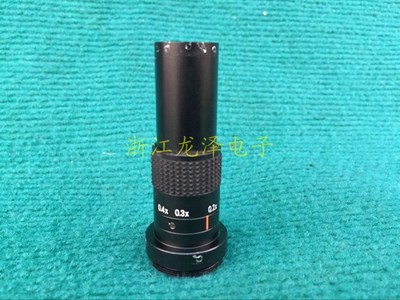 可变倍远心镜头0.133X-0.4X高分别率工业镜头