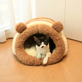 猫窝秋冬保暖全封闭式 加厚猫垫子狗窝猫屋宠物窝狗床猫床猫咪窝