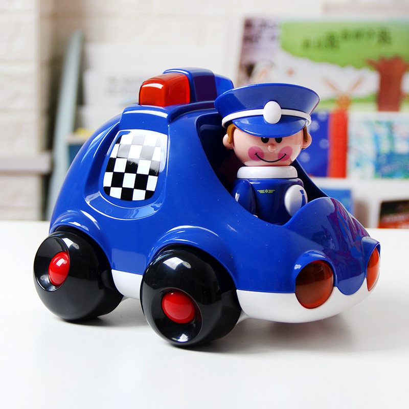 Tolo宝宝玩具车滑行警车小汽车