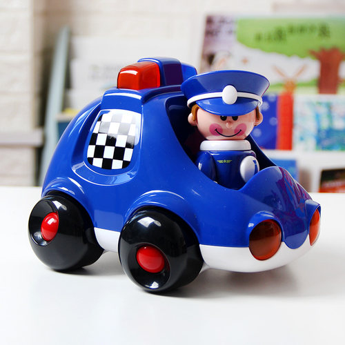 Tolo宝宝玩具车滑行警车小汽车