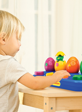 Tolo躲猫猫弹跳开关盒因果关系玩具宝宝吃惊盒婴儿弹弹乐益智早教