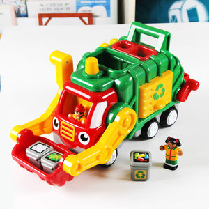 wow儿童玩具车惯性垃圾车环卫车