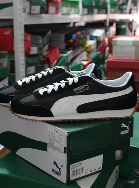 Puma彪马 男子Whirlwind复古耐磨轻便透气休闲跑步鞋子351293 90