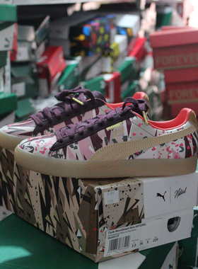 PUMA彪马 X Naturel Clyde 女子联名限定运动休闲板鞋子364454 01