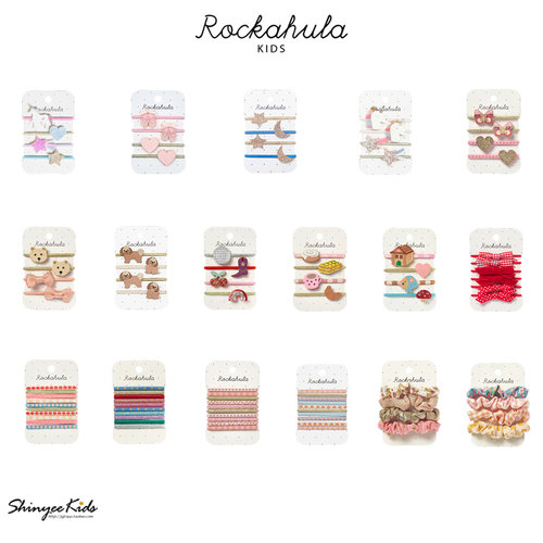 Shinyee▲rockahula aw25女童创意发绳 发圈 蝴蝶结头绳 手工发饰