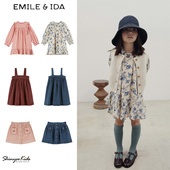 emile ida 5ZShinyee aw25女童秋冬新款 甜美连衣裙吊带裙半裙