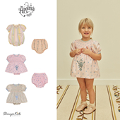 短裤 Shinyee 连衣裙 ss26春夏小童刺绣连体衣包屁衣 apolina