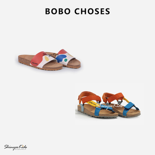 3折清仓 Shinyee▲bobo choses 春夏儿童魔术贴休闲凉鞋 拖鞋