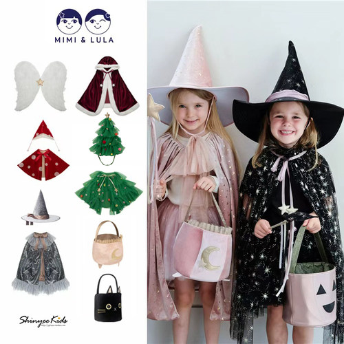 Shinyee▲mimi lula aw25儿童圣诞节万圣节披风斗篷帽子翅膀配饰