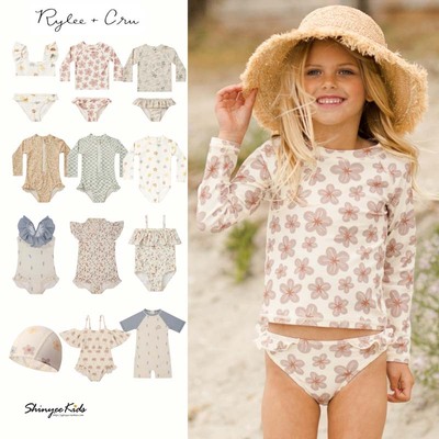 5ZShinyee▲rylee and cru ss24春夏儿童连体泳衣 分体泳衣裤